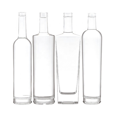 Super Flint glasmateriaal basis 700 ml helder glas whisky vodka wijnfles voor alcohol
