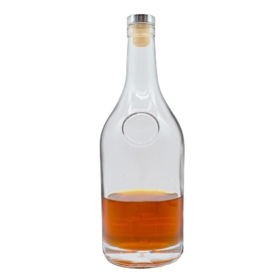 500 ml 750 ml op maat gemaakte heldere glazen fles voor whisky Brandy Tequila Gin Vodka