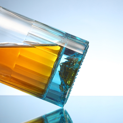 Super Flint Glass 500 ml fles voor Whisky Mountain Vodka Gin Blank ontwerp en materiaal