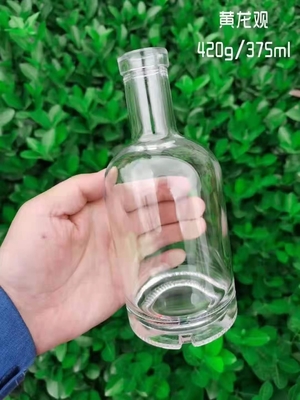 Custom Design 75cl Whisky Fles 0.75l Extra Flint Cork Vodka Fles met gratis monster