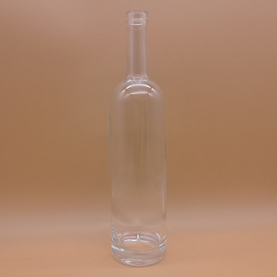 Custom Design 75cl Whisky Fles 0.75l Extra Flint Cork Vodka Fles met gratis monster