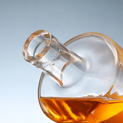 375 ml 500 ml 750 ml 1000 ml Glas Cork Top Schroef GPI Top Cap Ronde Whiskey Vodka Brandy Spirits Flessen
