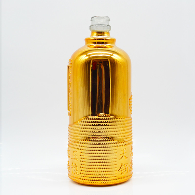 Zeer OEM/ODM aangepaste 1000 ml heldere glazen flessen voor Brandy Whisky Liquor Verpakking