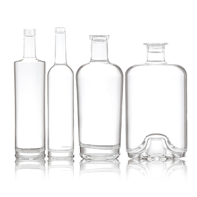 Basismateriaal Super Flint Glasmateriaal 750 ml Leeg Vodka Spirits Glasfles