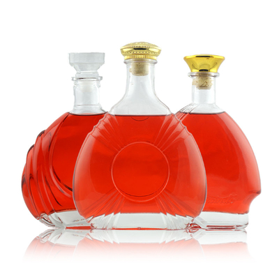 Basismateriaal Super Flint Glasmateriaal 750 ml Leeg Vodka Spirits Glasfles