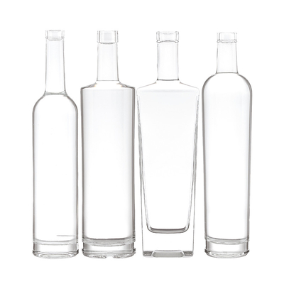 Basismateriaal Super Flint Glasmateriaal 750 ml Leeg Vodka Spirits Glasfles