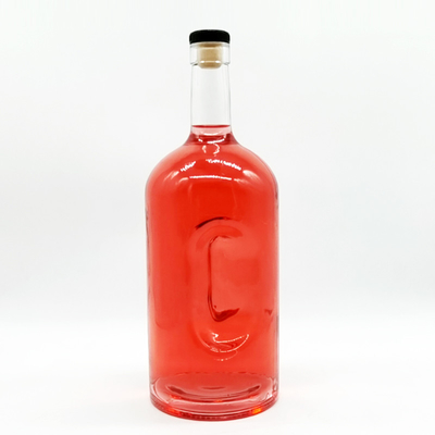 Andere alcoholhoudende dranken 375 ml 500 ml maanvormige glasfles voor op maat gemaakte tequila