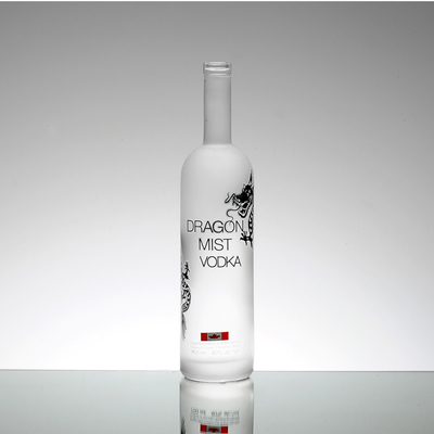375 ml 700 ml 750 ml Vodka Whisky Liquor Glasfles met op maat gemaakte ontwerp en vorstoppervlak