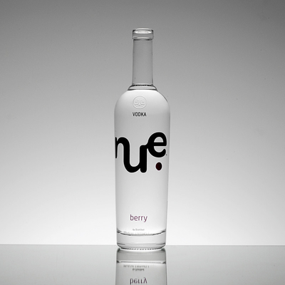 375 ml 700 ml 750 ml Vodka Whisky Liquor Glasfles met op maat gemaakte ontwerp en vorstoppervlak