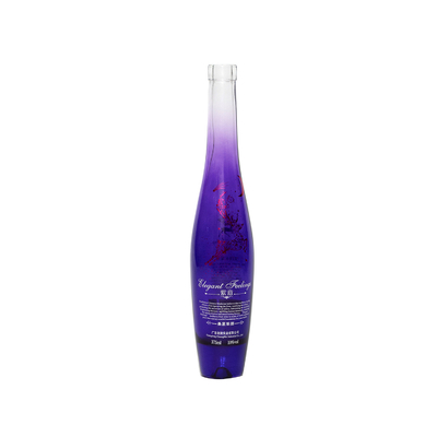 500 ml 750 ml Vierkante Frosted Leeg Custom Alcoholische Drank Tequila Whiskey Gin Decoratieve Glasflessen