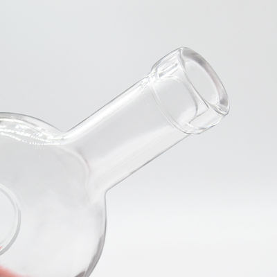 500 ml capaciteit kristalwit materiaal lege glazen fles voor wodka whisky bulk wijn