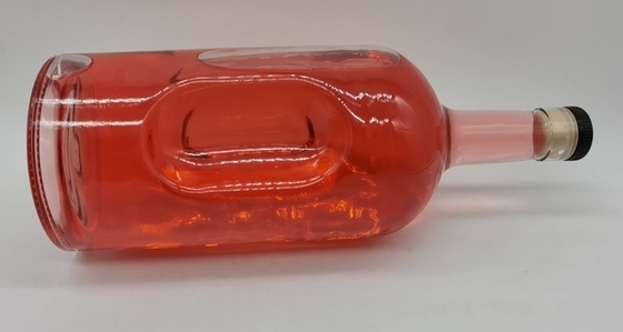 Gepersonaliseerde Super Flint Glass lege fles voor 1750 ml Whisky Spirit in Californië