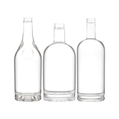 Leeg 500 ml Gold Black Liquor Spirits Brandy Whiskey Vodka in 750 ml glazen flessen met stop