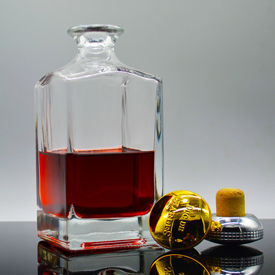 500 ml 700 ml 75 cl Super Flint Whiskey Glasfles met kristalwit materiaal bij CIF