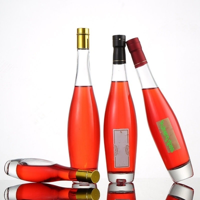 375 ml 500 ml 700 ml 750 ml 1000 ml transparante lege glazen flessen voor gedistilleerde dranken