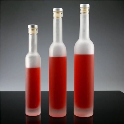 375 ml glazen fles voor warm stempelen ijswijn rum brandy dranken en koude dranken