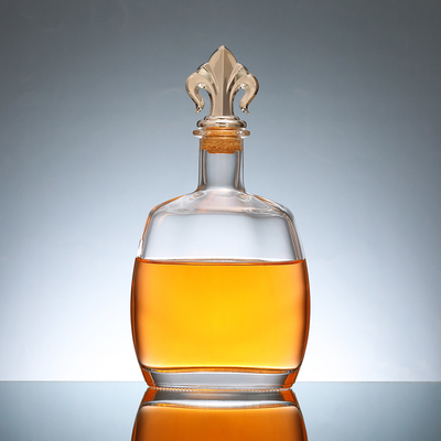 Elegant wijn Vodka fles collectie Speciaal ontworpen glazen flessen Decal glazen kap