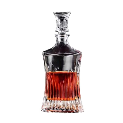 Verkoop 750 ml Clear Spirit Glas Vodka Fles Leeg Diamantvormige Gin Flessen
