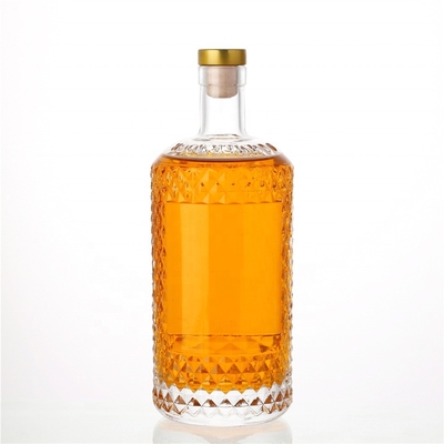 Basismateriaal Kristalglas 500 ml 700 ml lege vodka wijnfles met kurken