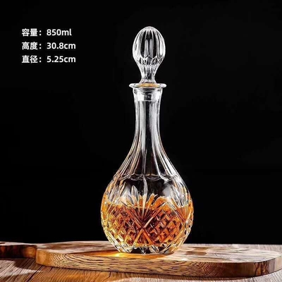 500 ml/650 ml/700 ml/800 ml kristalwit glas wijn decanter voor topkwaliteit brandy vodka