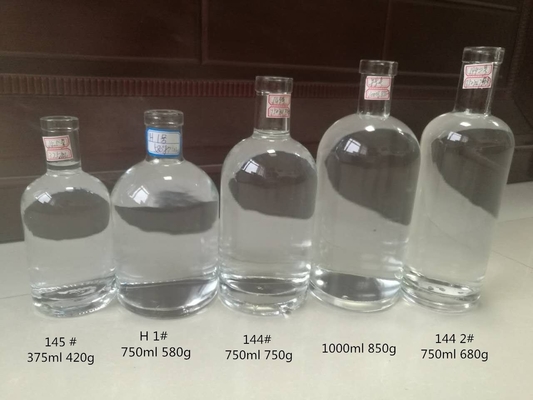 Leeg Whisky Alcohol Spirit Wine Gin Glas Vodka Fles 500 ml 700 ml 750 ml met CIF-voorwaarden