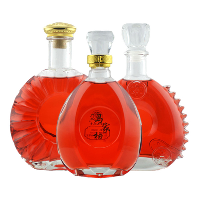 Op maat Aanvaardbaar 200 ml 375 ml 500 ml 750 ml Olso Vodka Flessen Glas Liquor Fles