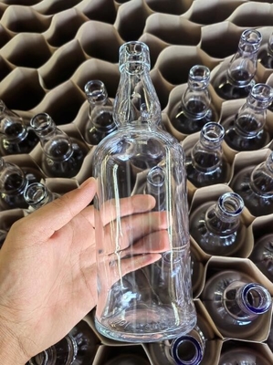 OEM Welkom 700 ml lege glasfles voor aangepaste wijnverpakking
