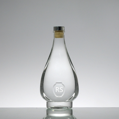Decale oppervlaktebehandeling 750 ml heldere hoge glazen flessen voor wijn Limoncello Liquor