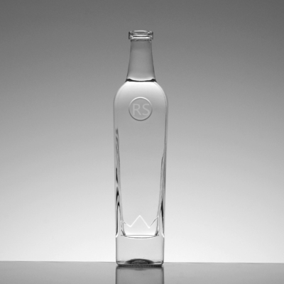 Decale oppervlaktebehandeling 750 ml heldere hoge glazen flessen voor wijn Limoncello Liquor