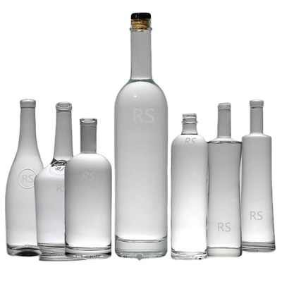 200 ml 375 ml 500 ml 700 ml Super sijtglas cork/screw flessen voor gin whisky brandy rum