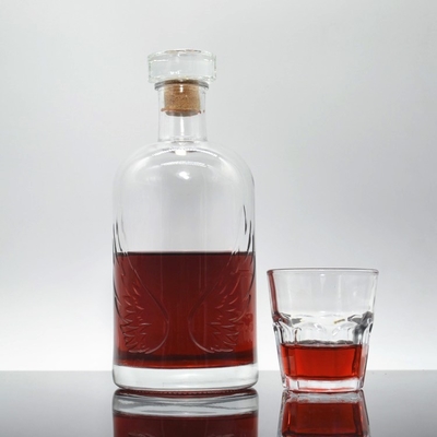 Verpakkingsmateriaal Super flint glasfles voor op maat gemaakte drankverpakkingen