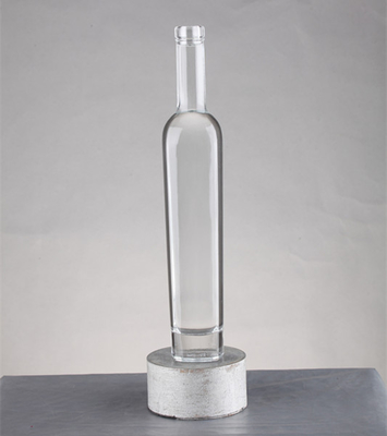 Industriële drank 250 ml 500 ml 750 ml Flat Whisky Flask Glas met schroefdeksel
