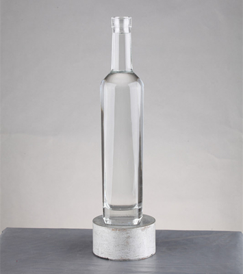 Industriële drank 250 ml 500 ml 750 ml Flat Whisky Flask Glas met schroefdeksel