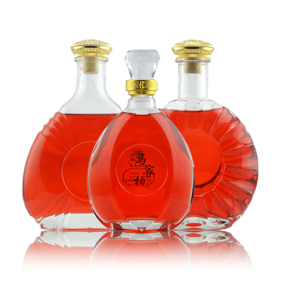 Super flint glas materiaal lege drankflessen 750 ml voor drank