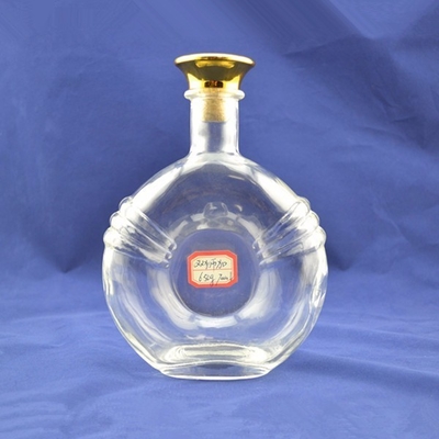 Gepersonaliseerde tequilafles met helder glasmateriaal en snelle verzendtijd 20-30 dagen