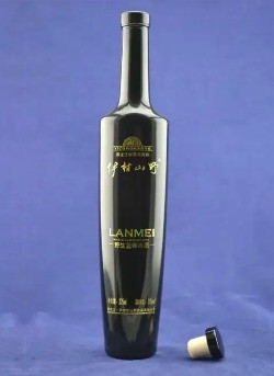 Afdrukken van klantlogo 750 ml heldere glasflessen voor drank alcohol whisky gin vodka
