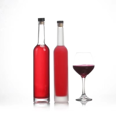 Schermgedrukte alcoholflessen voor wodka whisky en rum in 100 ml/750 ml capaciteit