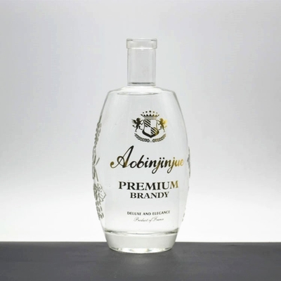 750 ml glazen fles voor super flint glasmateriaal Whisky vereiste