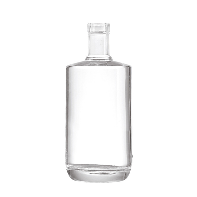 500 ml 700 ml 750 ml 1000 ml glazen warm gestempelde drankflessen voor whisky Brandy Rum Gin
