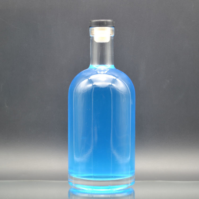Aanvaardbaar OEM/ODM 750 ml heldere glaswijnflessen met Super Flint glasmateriaal