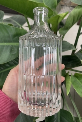 Gepersonaliseerde vorm Super Flint Glaskraag 250 ml Warme saus 500 ml Vodka 700 ml Glas drankflessen