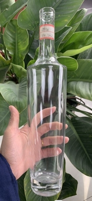 Gepersonaliseerde vorm Super Flint Glaskraag 250 ml Warme saus 500 ml Vodka 700 ml Glas drankflessen