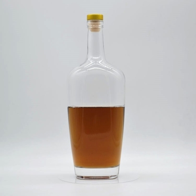 Basis Verkoop 750 ml glazen whiskyflessen met schermdruk