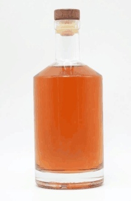Luxe tequila alcohol super flint glazen flessen 275ml 700ml 750ml met gravure binnen