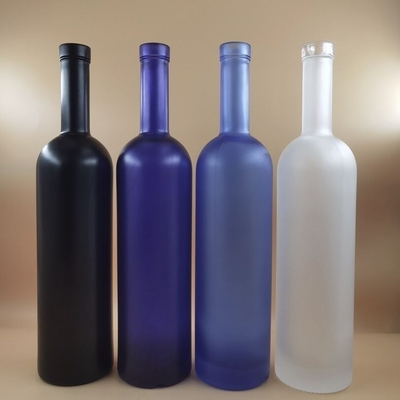 Matte zwarte gin Honing Alcoholische dranken Champagne Fles Glas 250 ml 375 ml 1000 ml