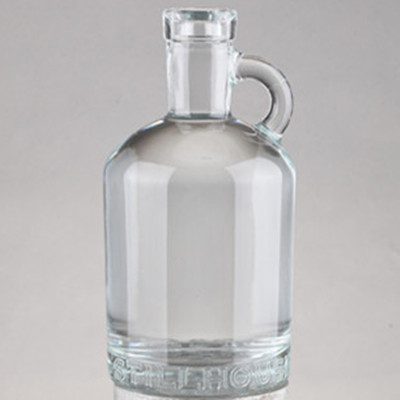 750 ml vierkant Brandy XO Flint Liquor 250 ml Flask Frosted Rum 375 ml Champagne Glasfles Kork