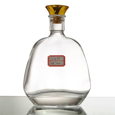 700 ml 750 ml brandy spirit glazen fles met decal/schermdruk/verf/vries