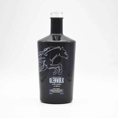 Super Flint Glas Basis materiaal Fles op maat Leeg Whisky Wijn Glas Fles 500/750ml