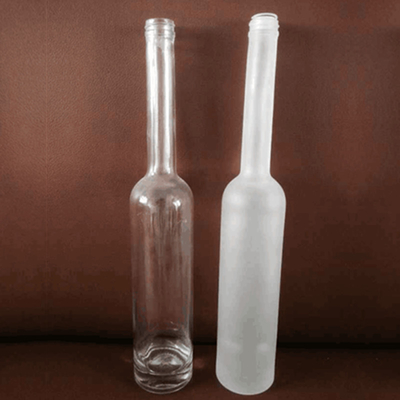 750 ml heldere glasfles gemaakt van super flint glasmateriaal voor whisky