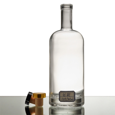 Schermdruk Super Flint Glasfles 1000 ml voor geavanceerde verpakkingen